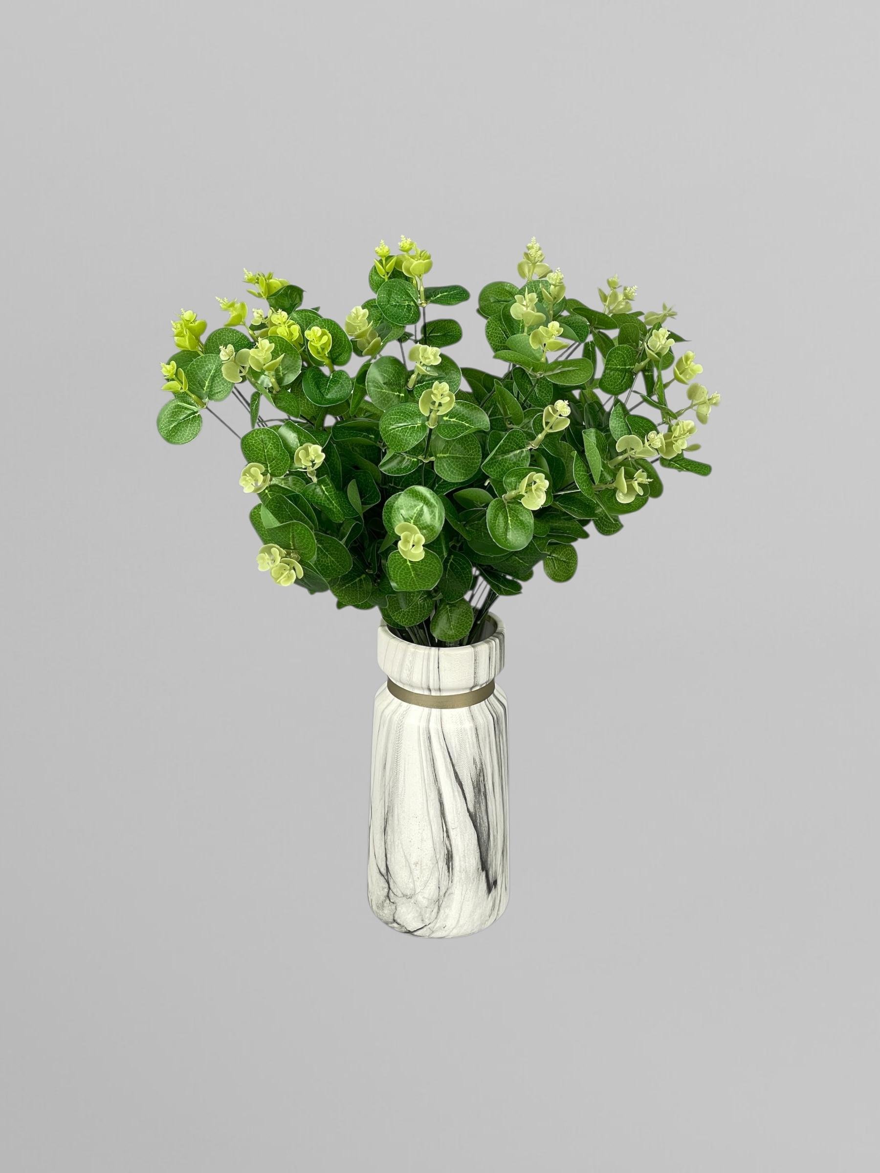 Искусственный эвкалипт на 16 разветвлений 46 см Зеленый (Р05012) - фото 5 Искусственный эвкалипт на 16 разветвлений 46 см Зеленый (Р05012) - фото 5