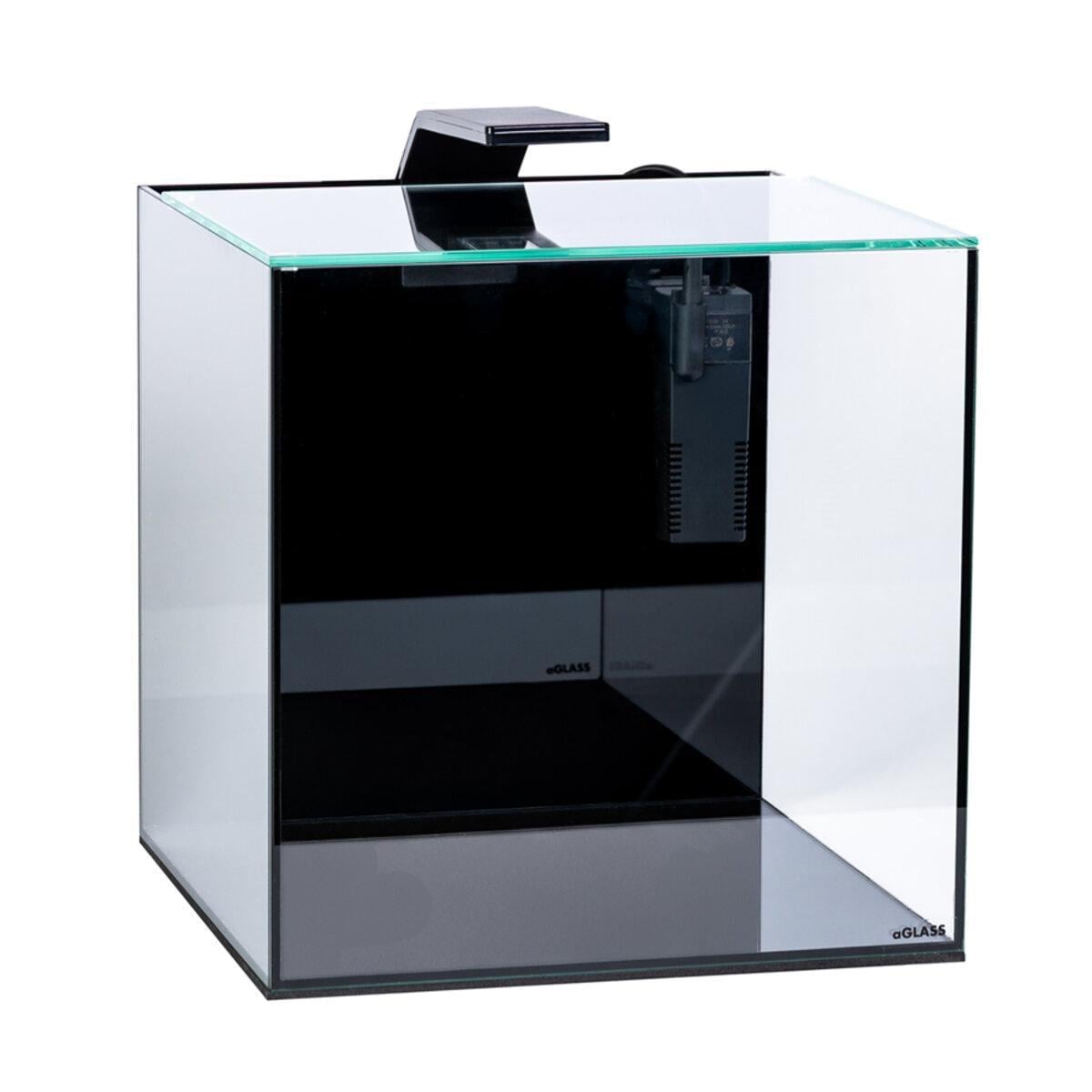 Набор аквариумный BlackCube с черной задней стенкой 27х27х27 см стекло 4 мм 20 л