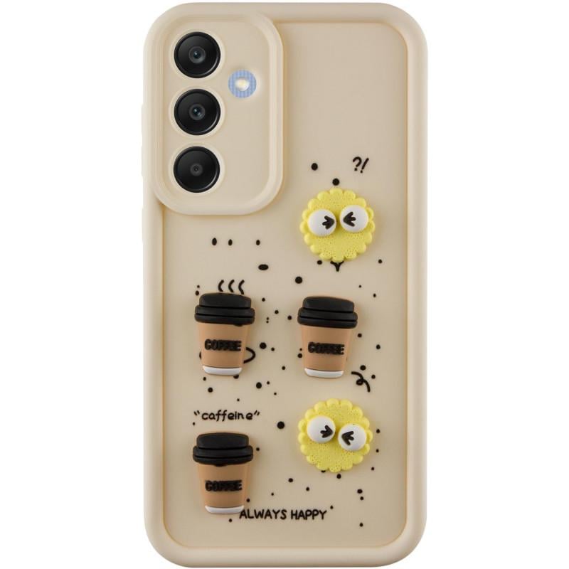 Противоударный чехол TPU Toys Case для Samsung Galaxy A35 Sand / Always Happy