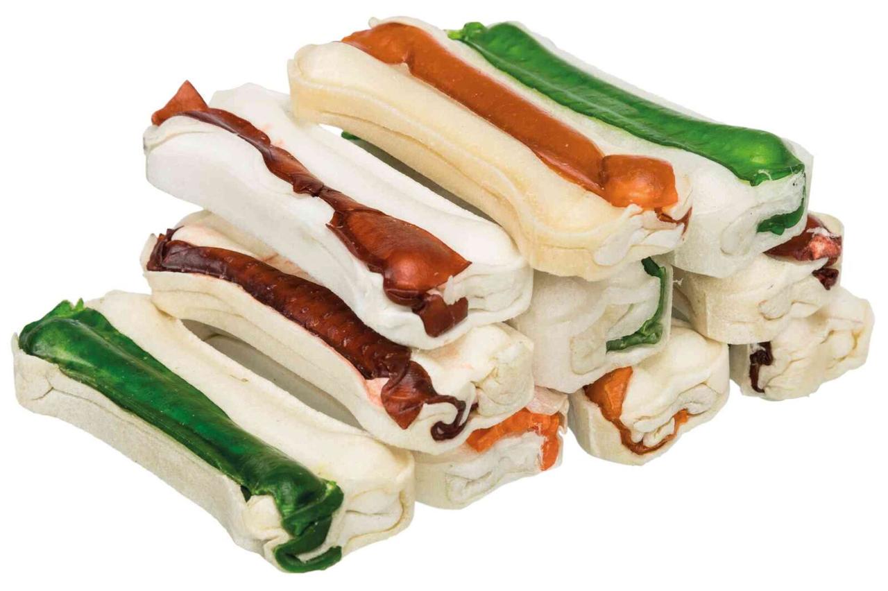 Ласощі для собак Trixie Doggy Bits кістки для чищення зубів 8 см 230 г (10 шт./уп. уп) (1789920267)