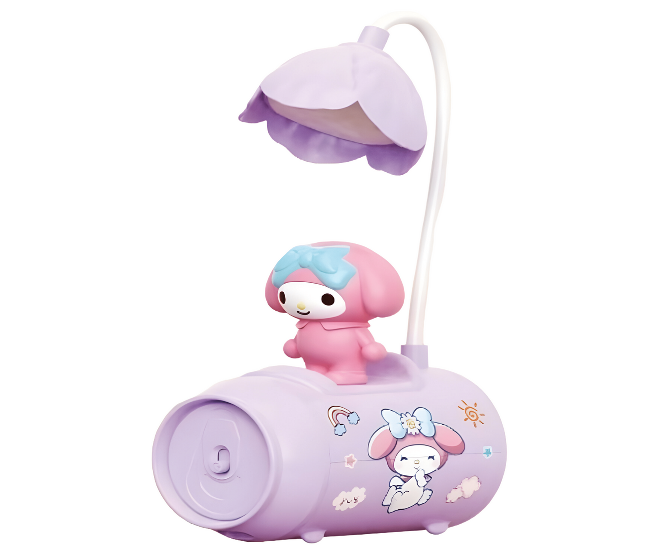 Настольная лампа Май Мелоди баночка Фиолетовый (347D) - фото 1 Настольная лампа Май Мелоди баночка Фиолетовый (347D) - фото 1