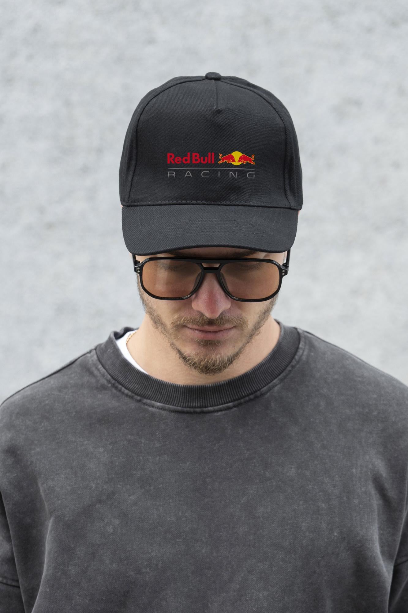 Бейсболка Without с принтом RedBull унисекс Black (8049781)
