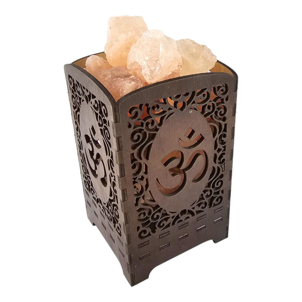 Соляная лампа из гималайской соли (21х10,8х10,8 см)