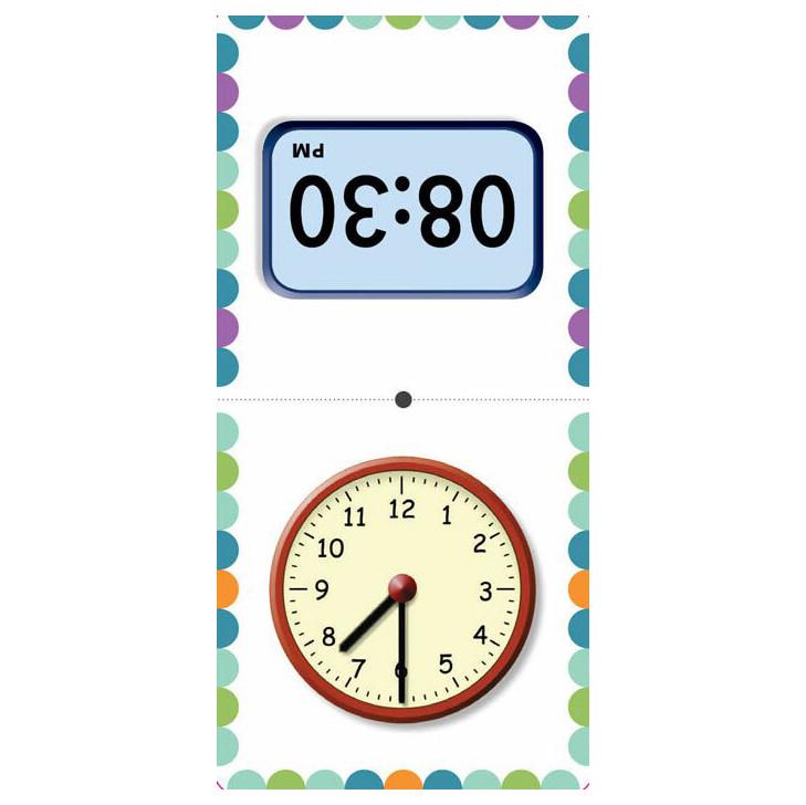 Настільна гра математичне доміно Вивчаємо час 1348003 72 картки (RLT52556) - фото 3 Настільна гра математичне доміно Вивчаємо час 1348003 72 картки (RLT52556) - фото 3