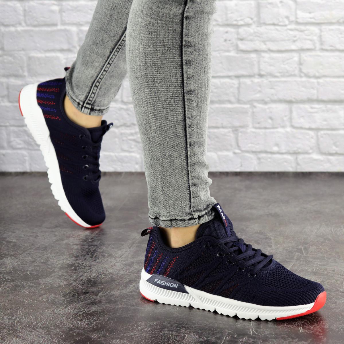 Кроссовки женские Fashion р. 38 24 см Синий (1696)