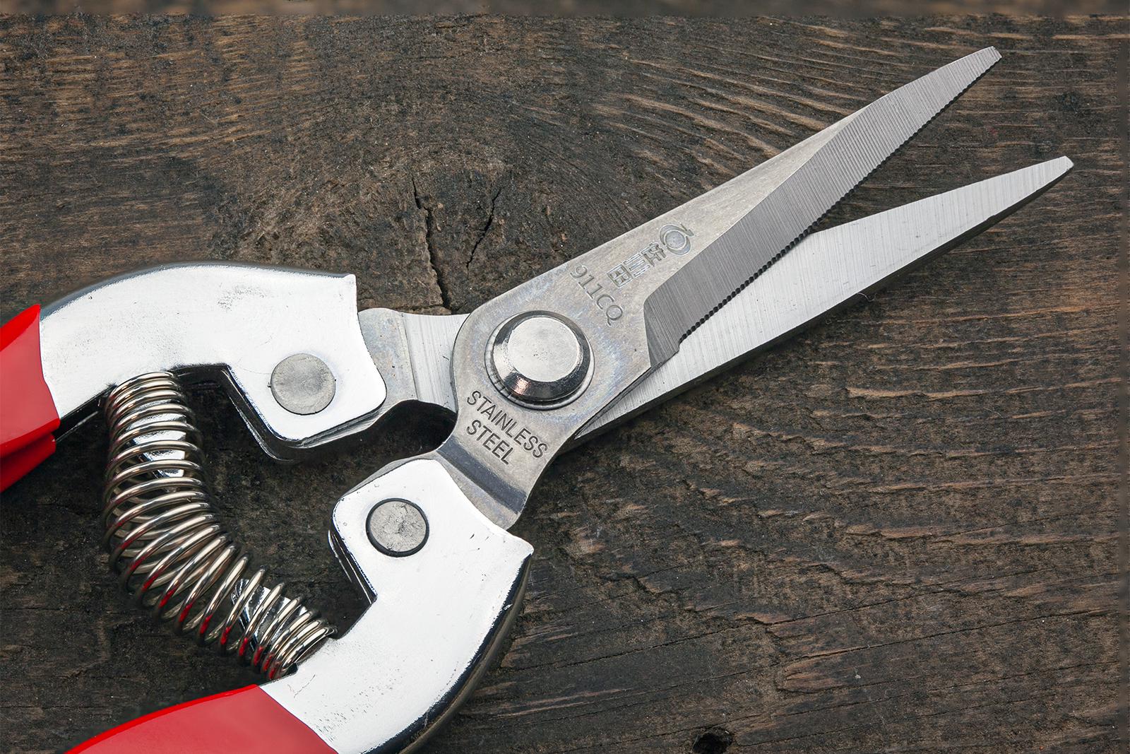 Ножиці садові Sagawata з нержавіючої сталі вигнуті 185 мм (911CQ) - фото 7 Ножиці садові Sagawata з нержавіючої сталі вигнуті 185 мм (911CQ) - фото 7