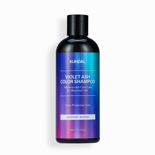 Шампунь для білявок тонуючий Kundal Violet Ash Color Shampoo 300 мл (8809809424916)