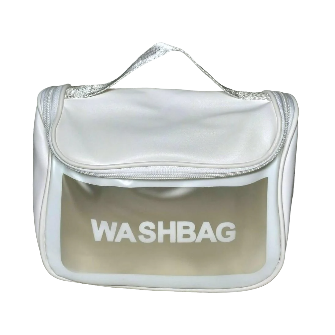 Косметичка женская Washbag водонепроницаемая Белый (180-5-2)