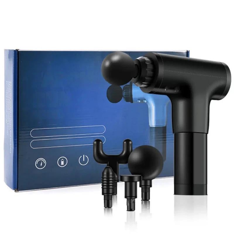 Масажер Fascial Gun KH-320 Чорний (123459791_378) - фото 8 Масажер Fascial Gun KH-320 Чорний (123459791_378) - фото 8