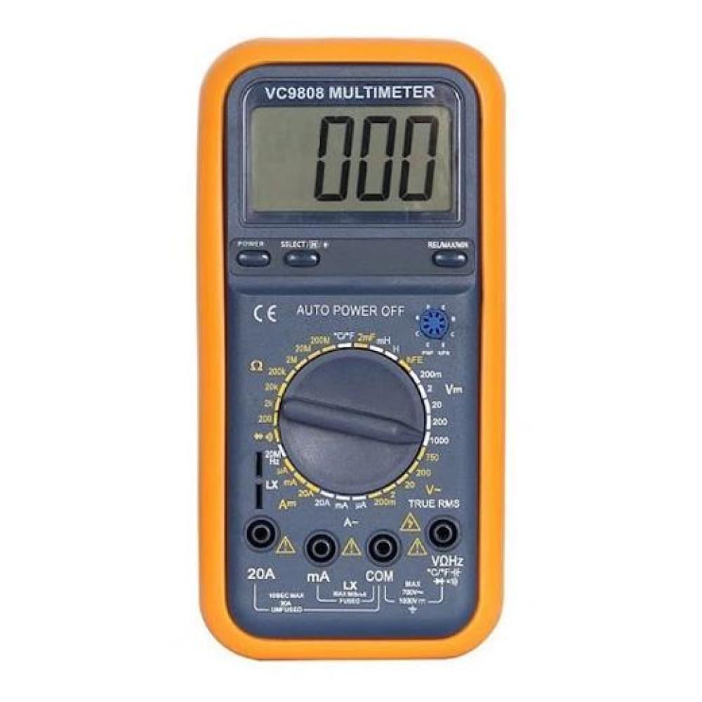 Мультиметр цифровий Digital Multimeter VC9808 (8-22-33061)