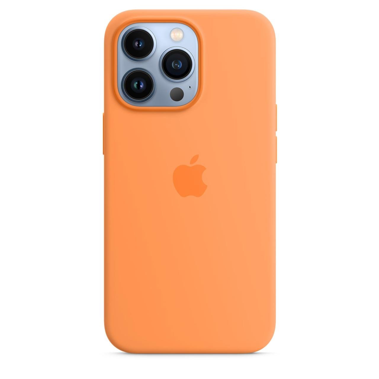 Силіконовий чохол накладка Silicone Case for iPhone 13 Pro Max, Marigold (HC)(A) - фото 2