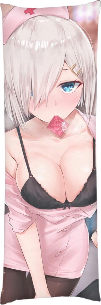 Подушка дакимакура Nurse Servant 50х150 см (13531218)