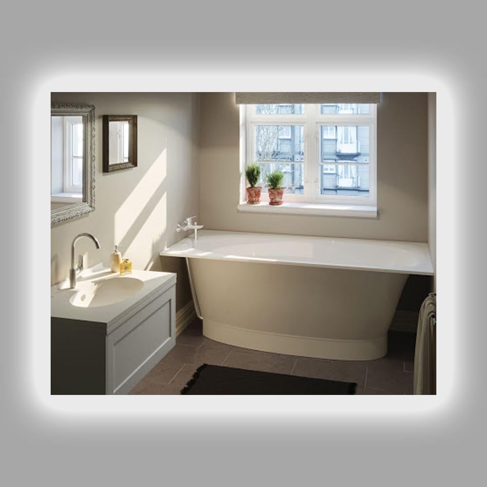 Зеркало с контурной LED подсветкой K-005 1000х800 мм Зеркало с контурной LED подсветкой K-005 1000х800 мм