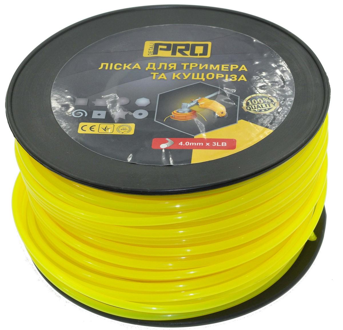 Леска косильная круг d4 мм 3 LB 94 м