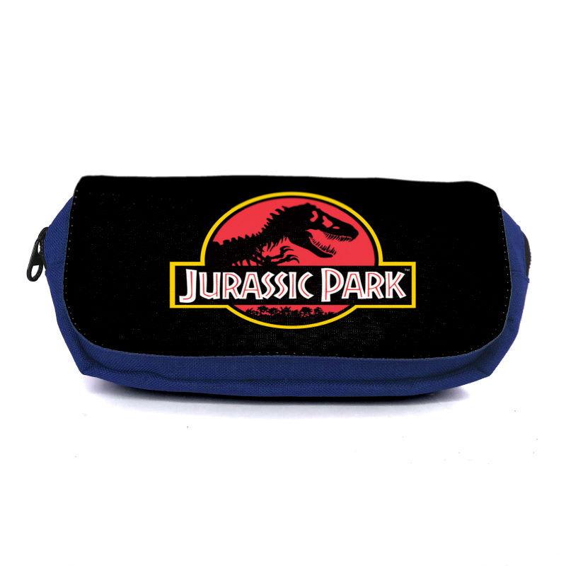 Пенал школьный Парк Юрского Периода 005 Jurasic Park JRP-005 Синий (1480995312)