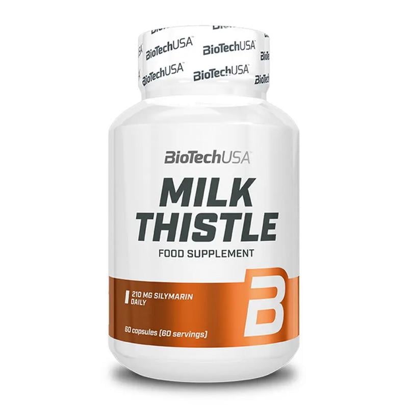 Екстракт розторопші BioTech USA Milk Thistle 60 капс. (18283-01)