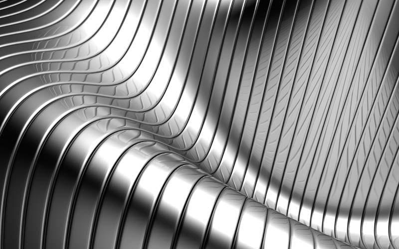 Фотообои Artside 3D металлические линии (4196)
