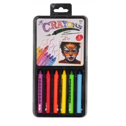 Детский набор для рисования карандашами для лица Ramiz 6 цветов (ZDZ.216-4A)