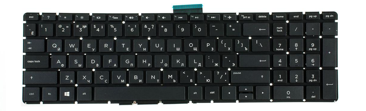 Клавіатура для ноутбука HP 14S-CF оригінал підсвічування клавіш (929906-251)