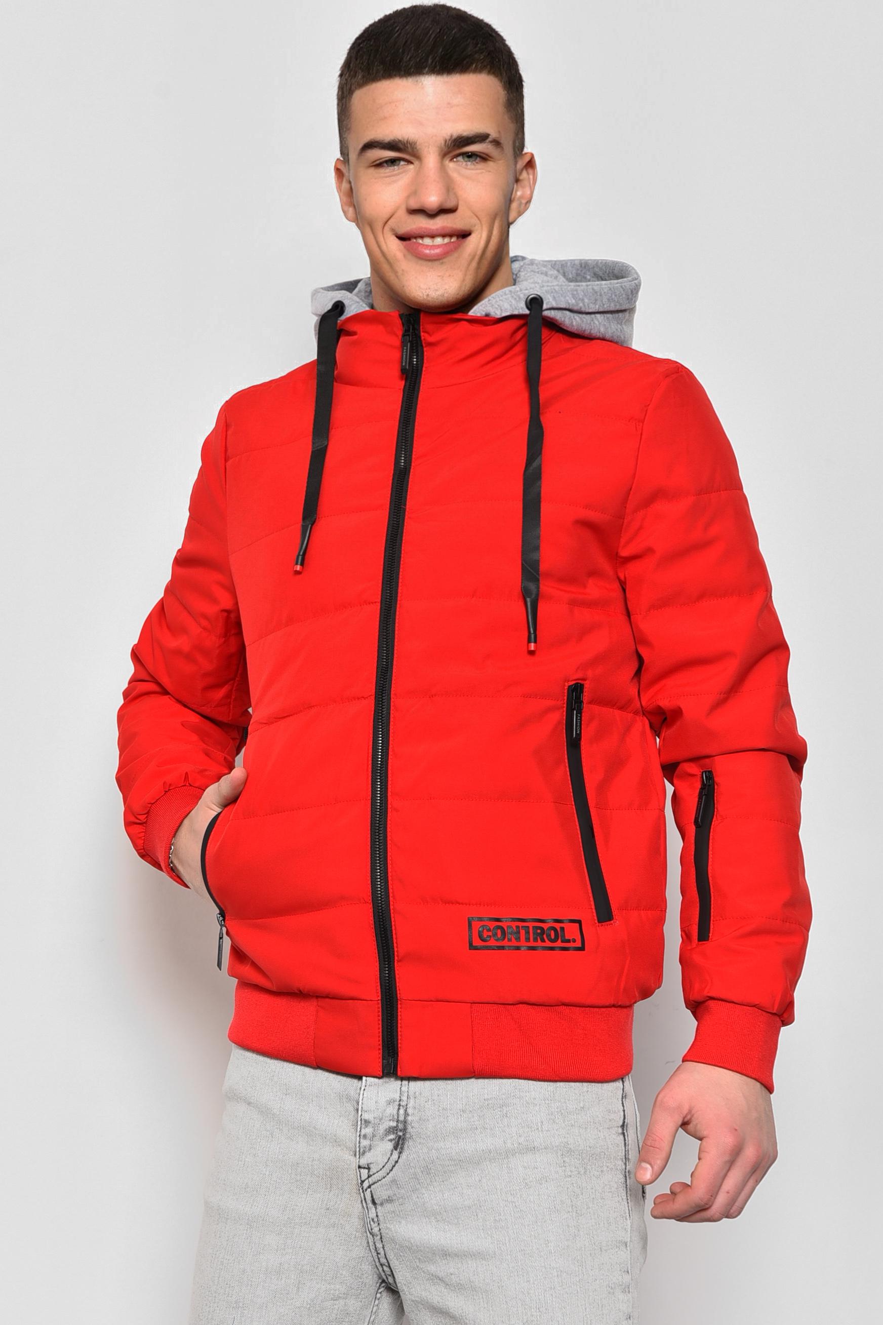 Куртка мужская демисезонная XL Красный (175224) - фото 2