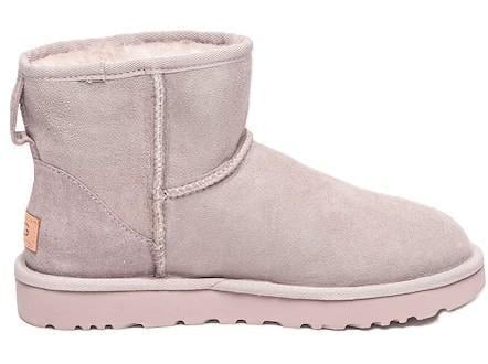 Уггі жіночі міні замша UGG CLASSIC MINI II BOOT Full Pink Рожевий (7334)