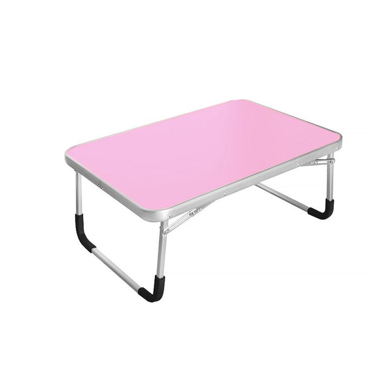 Складной столик для ноутбука Lesko LY-005 Pink - фото 3