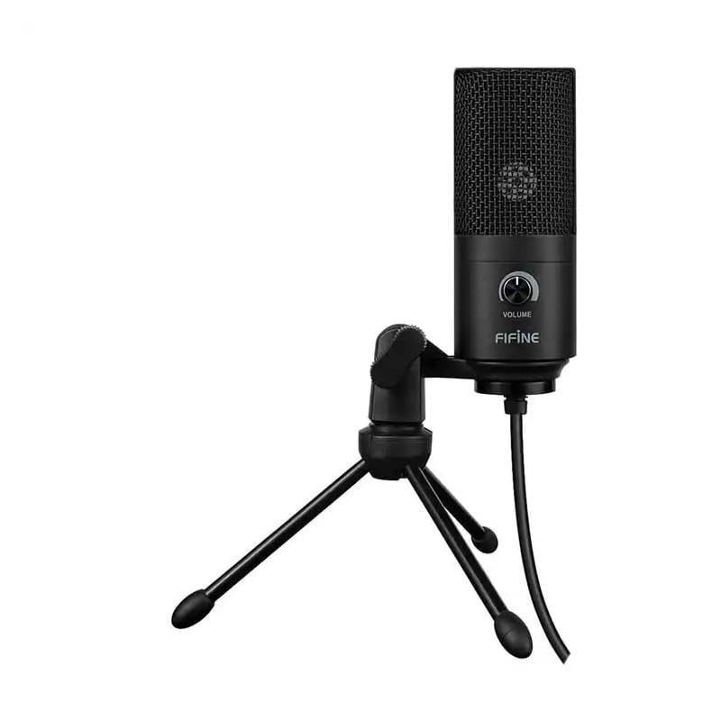 Микрофон конденсаторный FIFINE K669B USB кардиоидный Black (26815951) Микрофон конденсаторный FIFINE K669B USB кардиоидный Black (26815951)