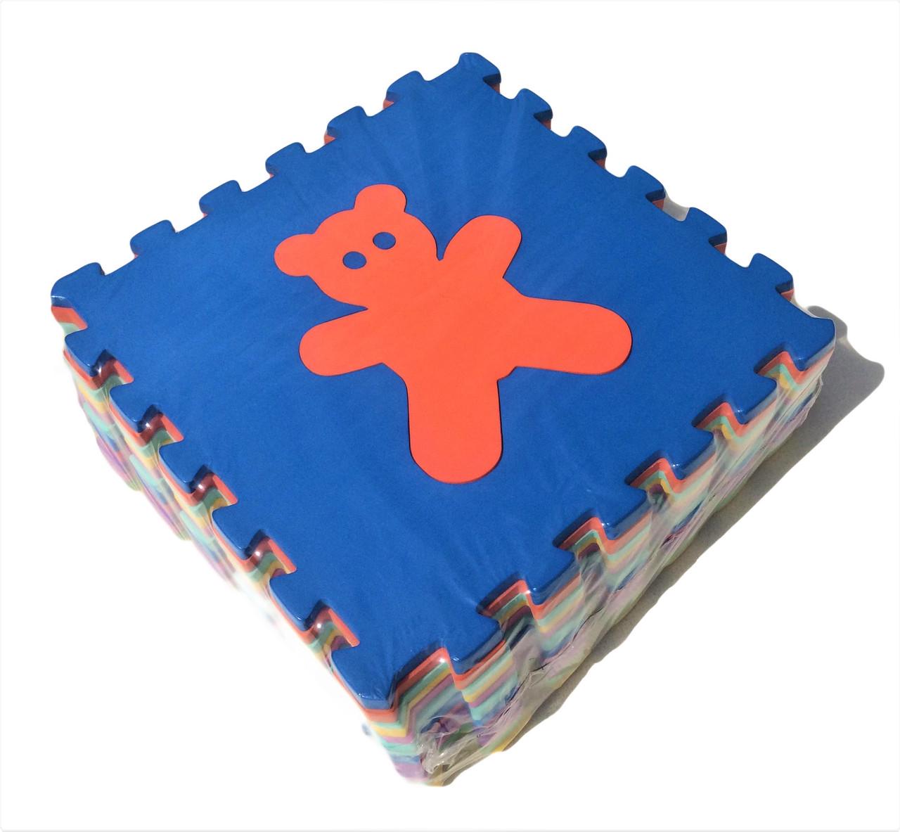 Килимок-пазл Тварини EVA 108 м2 товщина 10 мм щільність 100 кг/м3 30х30 см набір 12 шт. - фото 4 Килимок-пазл Тварини EVA 108 м2 товщина 10 мм щільність 100 кг/м3 30х30 см набір 12 шт. - фото 4