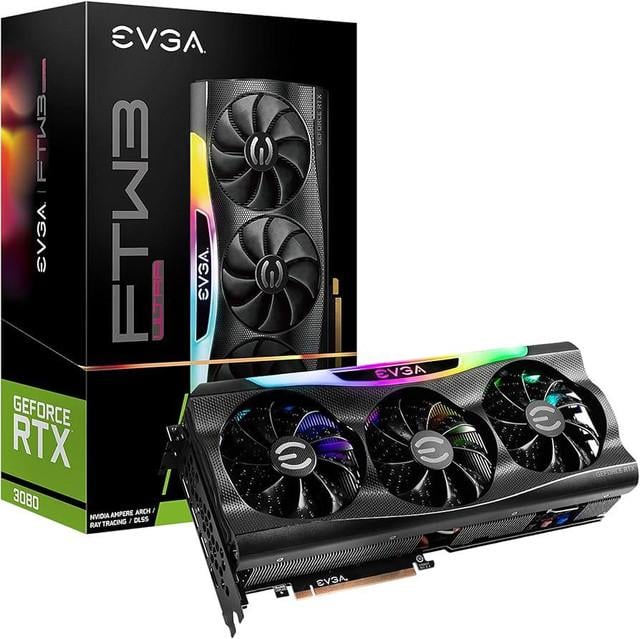 Видеокарта EVGA GeForce RTX 3080 FTW3 Ultra Gaming (10G-P5-3897-KL)