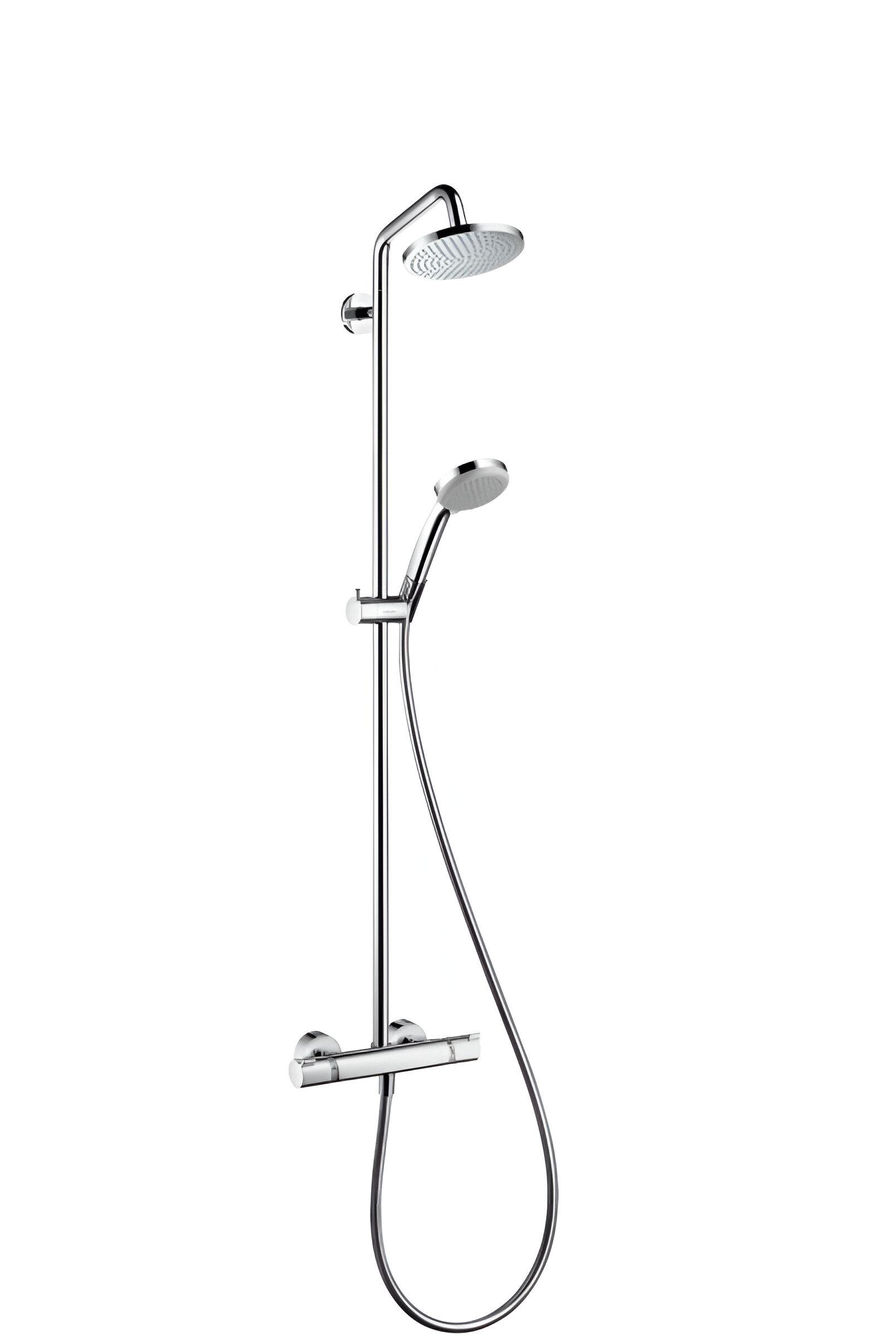 Душова система HansGrohe Raindance Showerpipe Croma 160 з термостатом (TK-27135000)