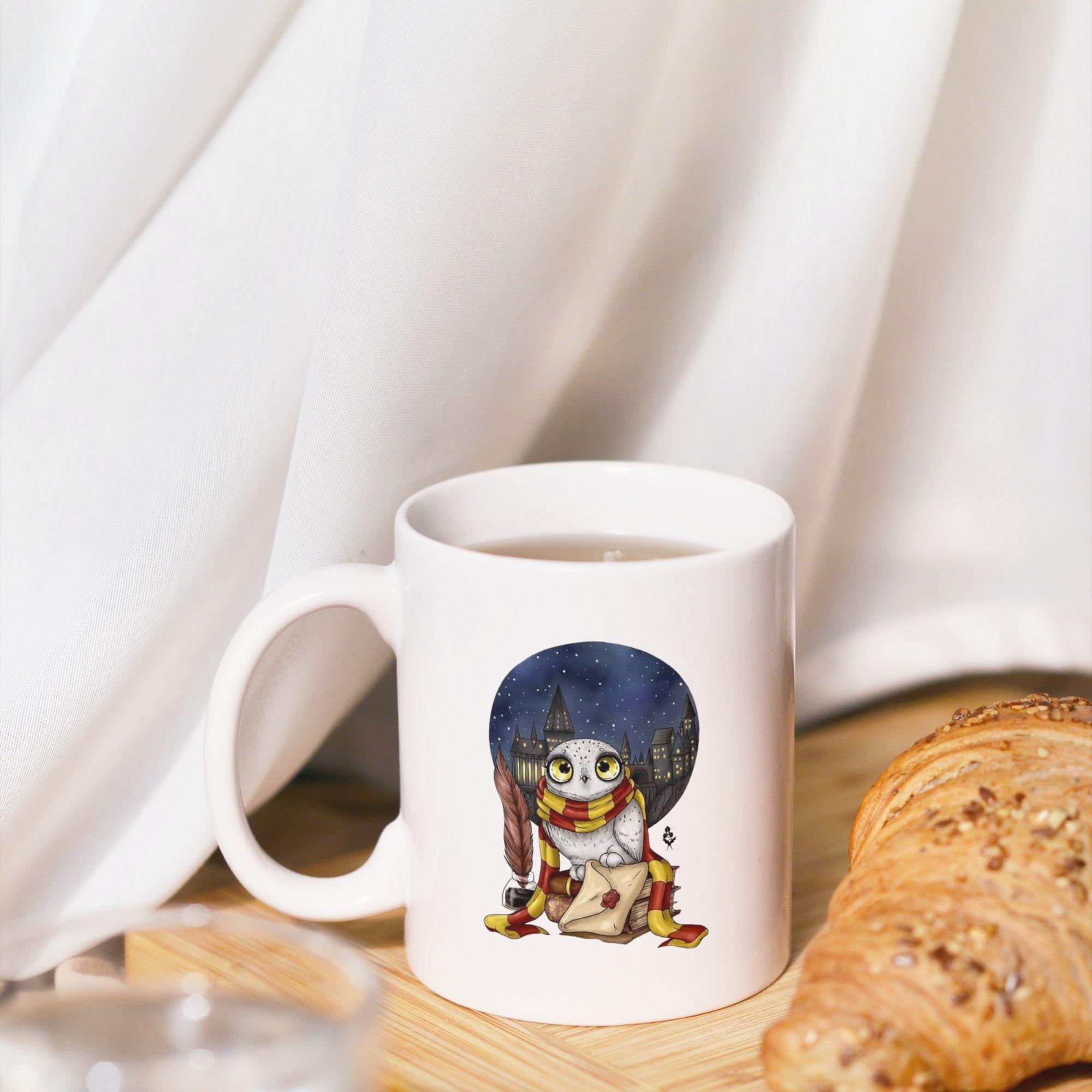 Чашка-хамелеон з принтом 330 мл Сова (CHSHKBRMBL514)