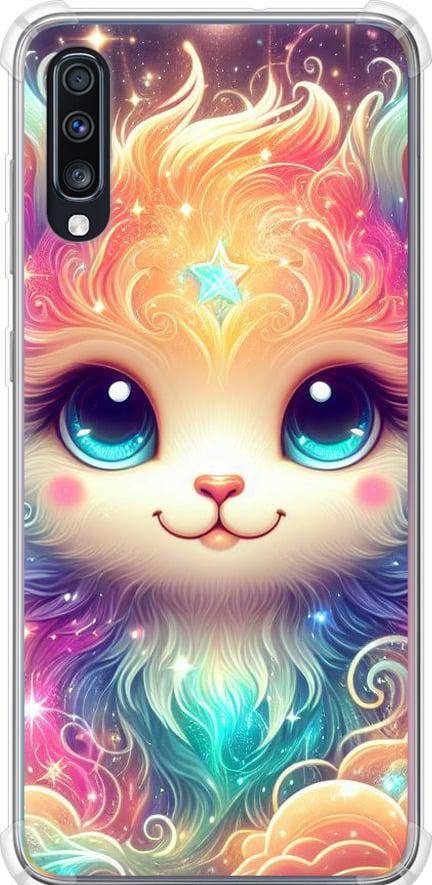 Чехол на Samsung Galaxy A70 2019 A705F Сказочный котенок (5813sp-1675-42517)