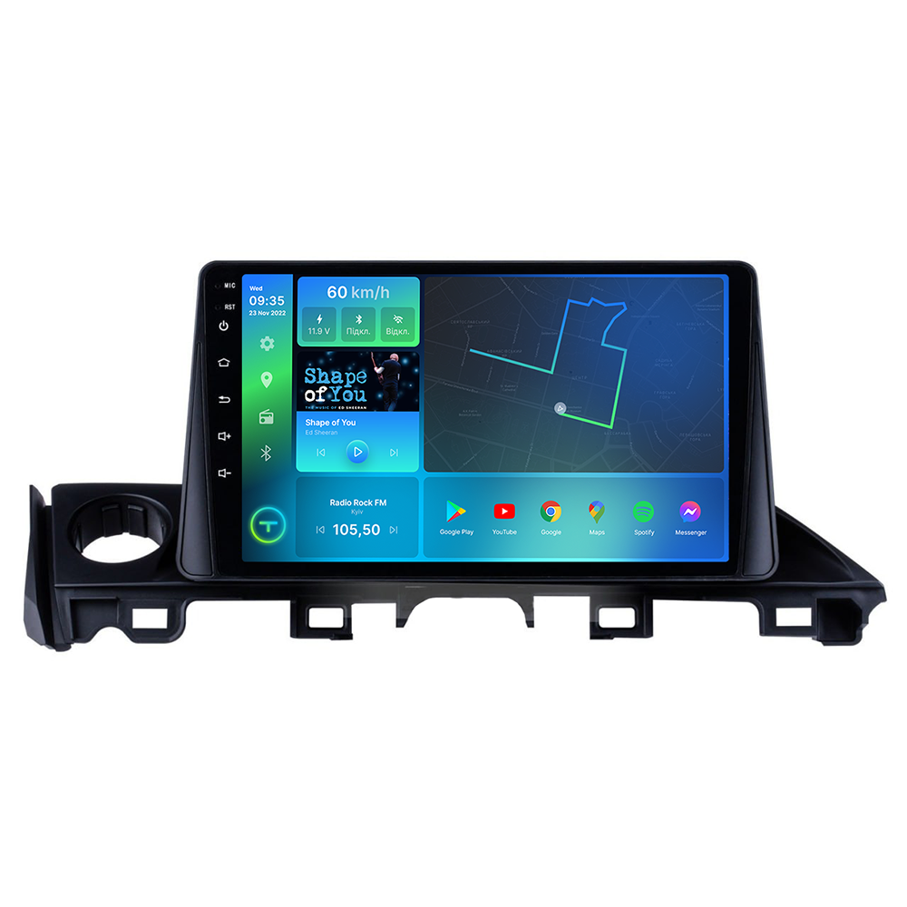 Магнитола штатная Torssen Mazda 6 GJ 16-19 FL9 4+64Gb 4G Carplay DSP (202306402)