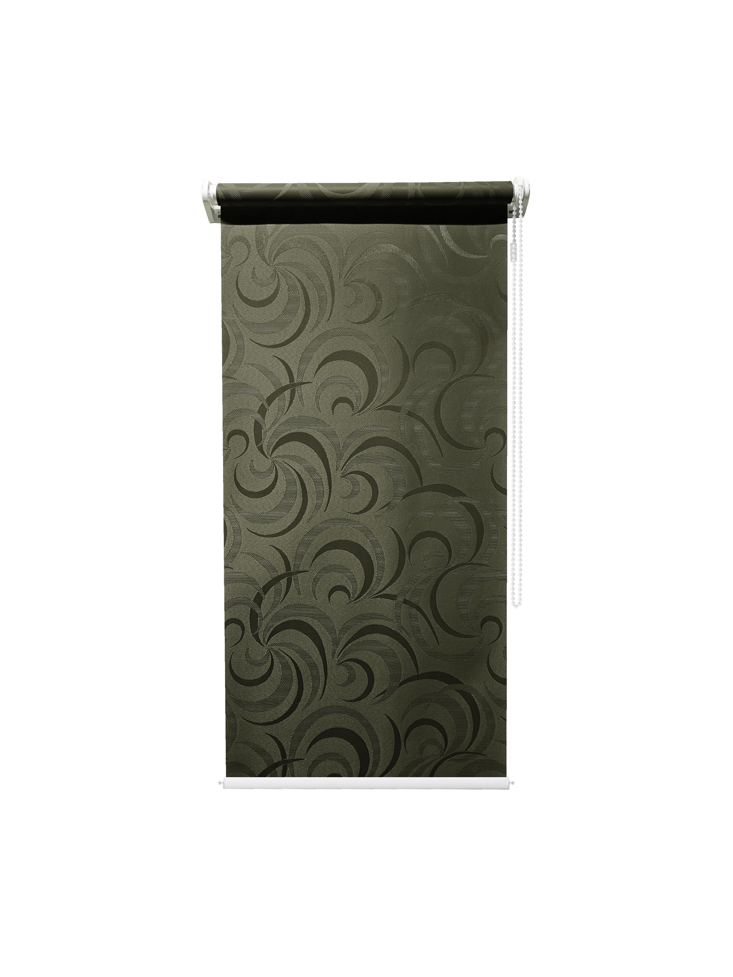 Рулонная штора тканевая Anwis Tunis 67,5x140 см Графитовый (ОТК-9-101010219)