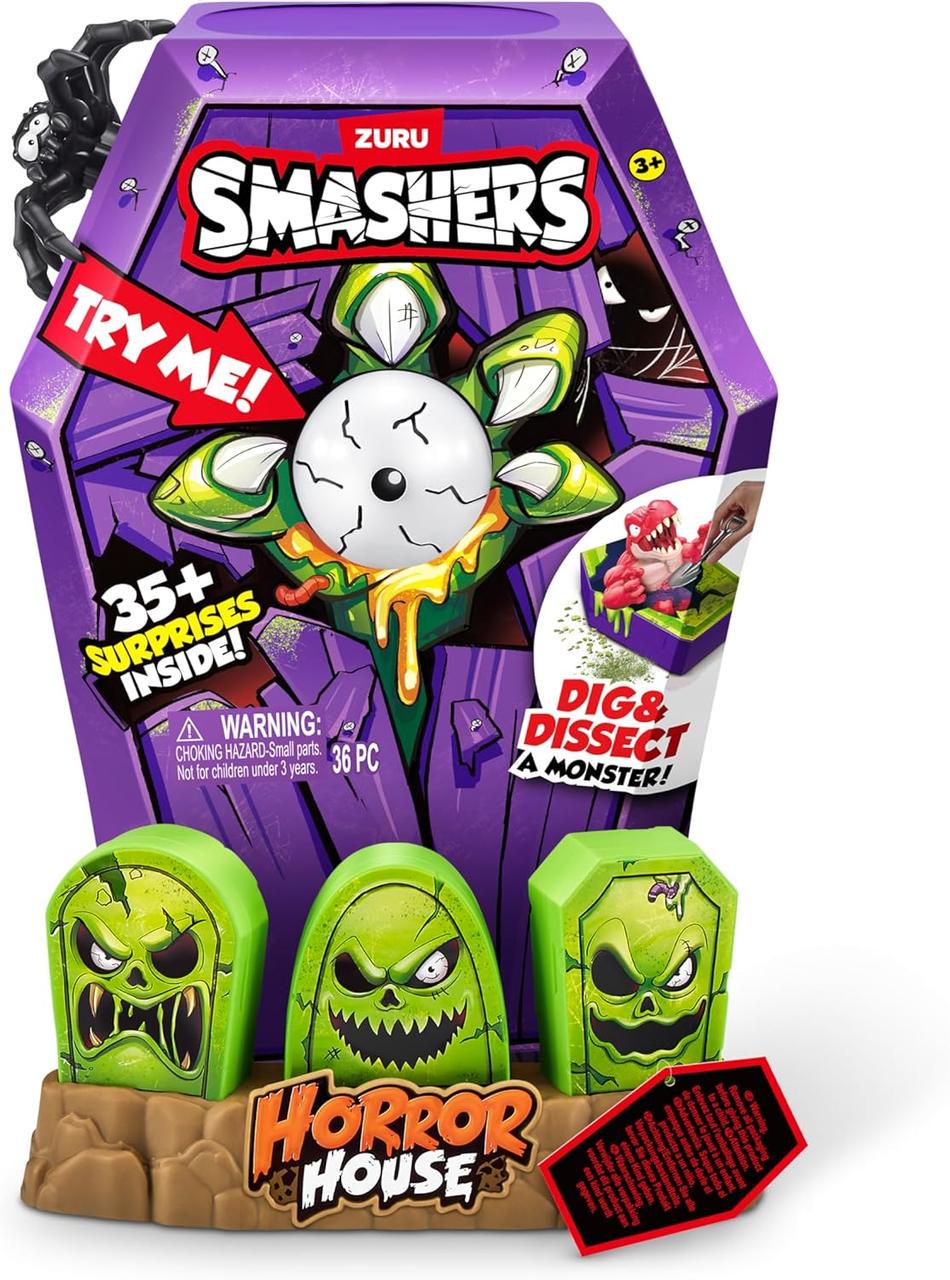 Игровой набор Zuru Smashers Mega Horror House Black (2467099108)