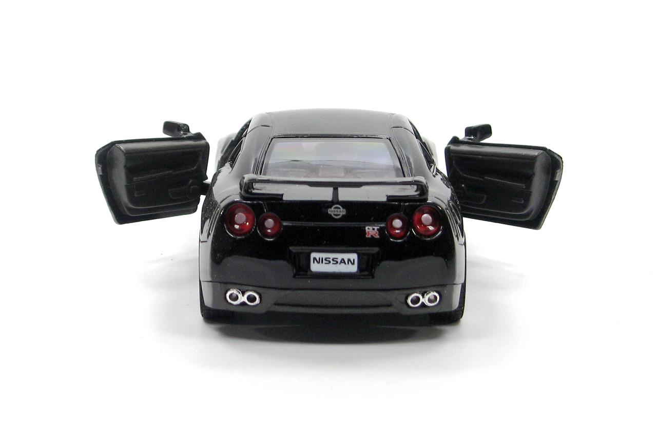 Машина металлическая KT5340W Nissan GT-R R35 2009 (KT5340W Black) - фото 4