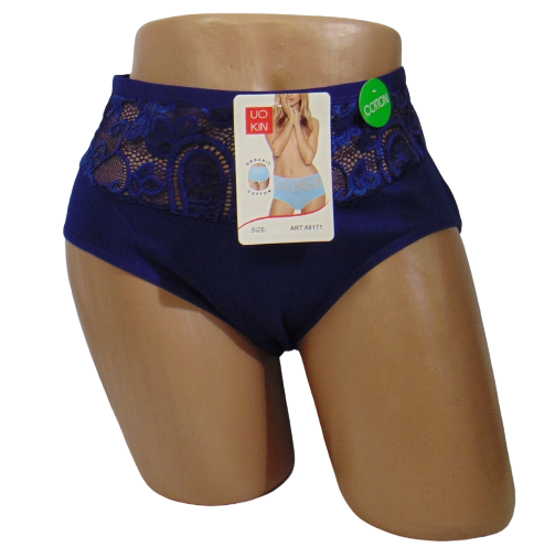 Женские трусики Uokin 8171 3XL Синий (1848495738)