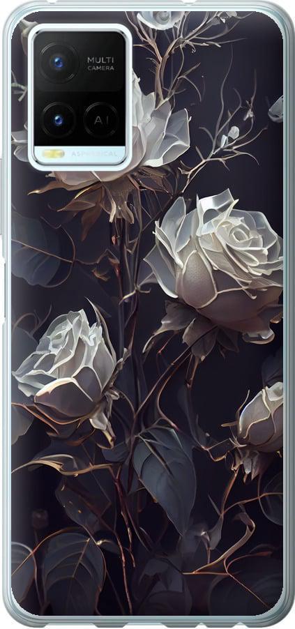 Чехол на Vivo Y21 Розы 2 (5550u-669-42517)