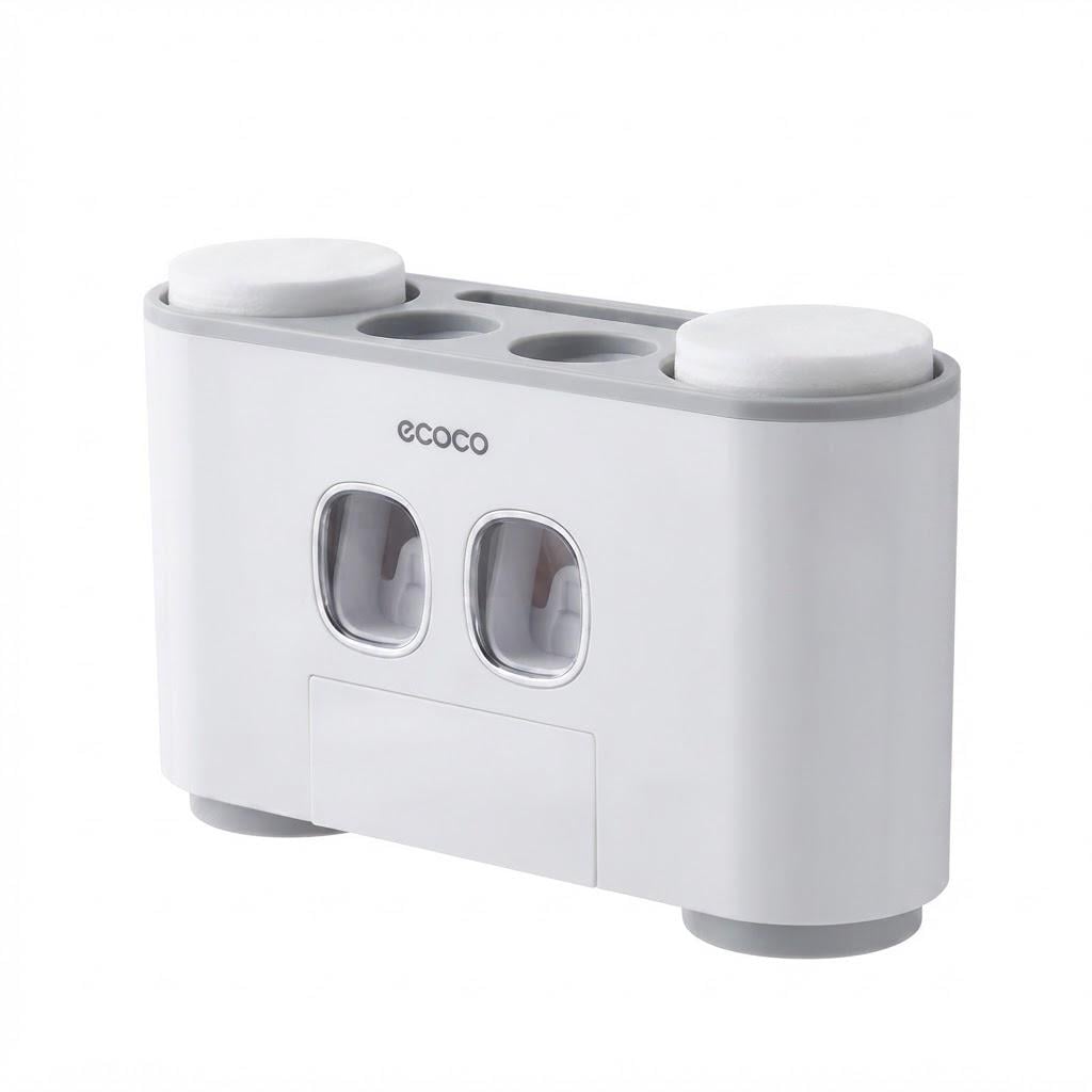 Настінний органайзер для зубних щіток ECOCO E1802 Gray (37516262) Настінний органайзер для зубних щіток ECOCO E1802 Gray (37516262)