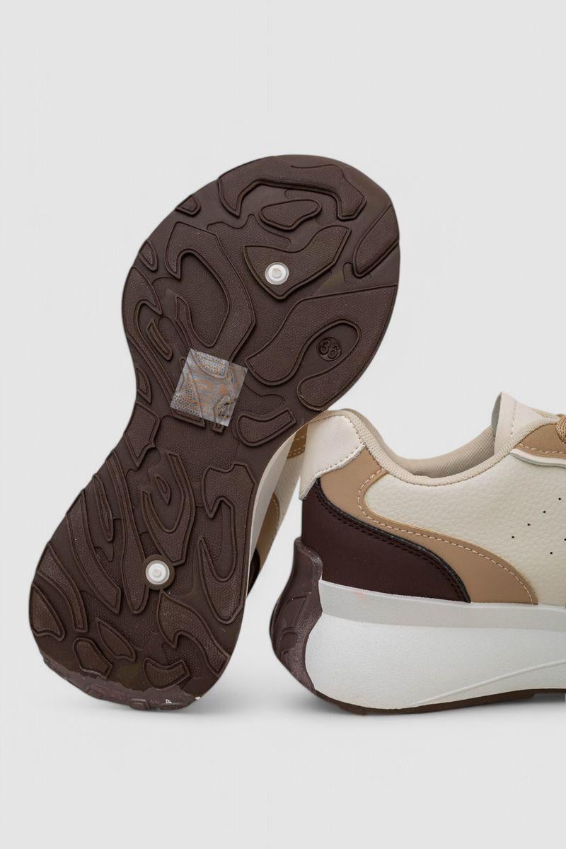 Кроссовки женские Stilli 248RXM50 р. 38 Бежево-коричневый (118459_839725) - фото 5 Кроссовки женские Stilli 248RXM50 р. 38 Бежево-коричневый (118459_839725) - фото 5