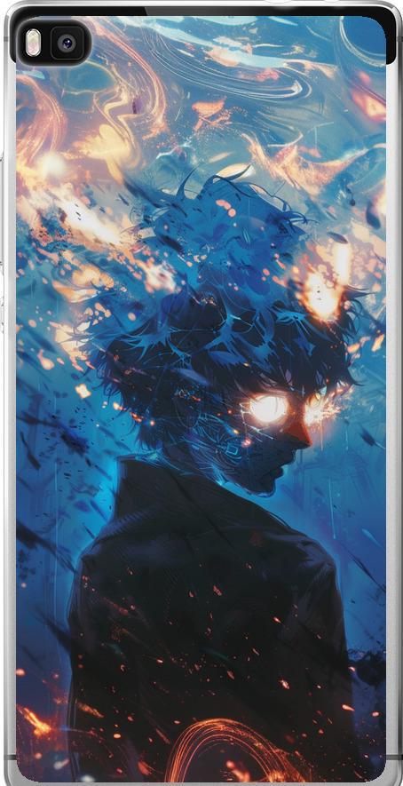 Чехол на Huawei Ascend P8 Сатору Годжо (6129u-123-42517) Чехол на Huawei Ascend P8 Сатору Годжо (6129u-123-42517)