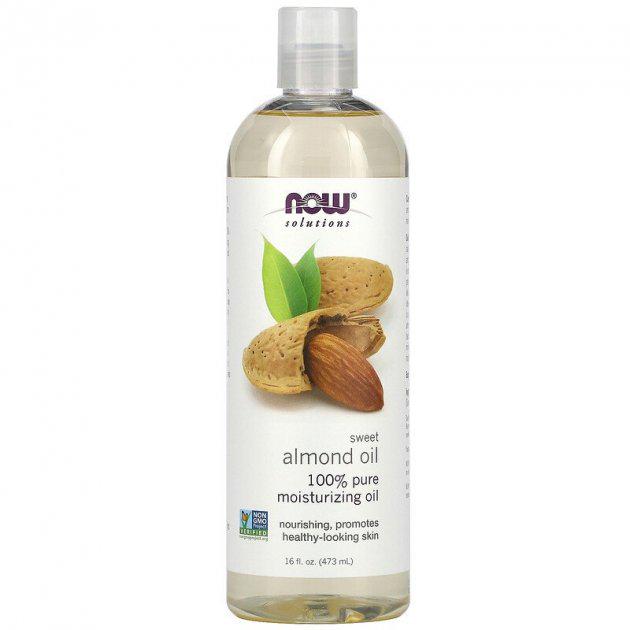 Масло сладкого миндаля Now Foods Solutions 473 мл (NOW-07661)