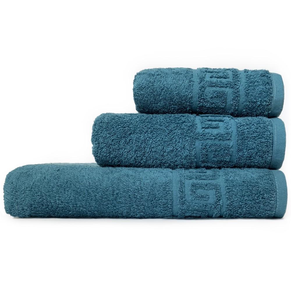 Набор махровых полотенец ADT Curb kit 3 Harbour Blue - фото 1