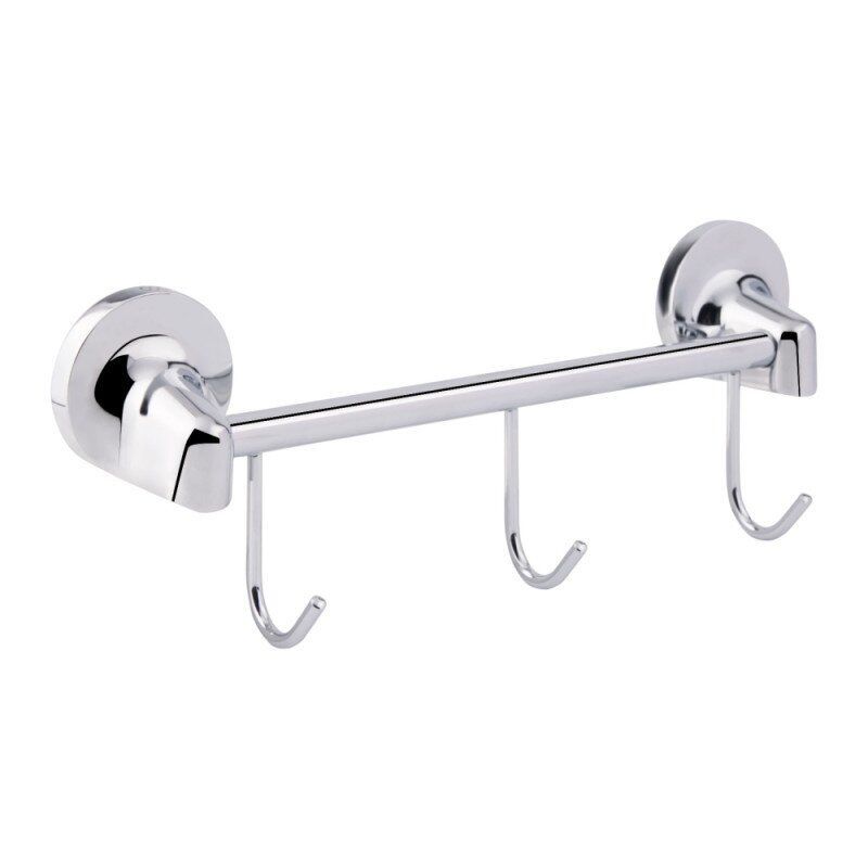 Держатель для полотенец Cosh 80 COSHCRMS80910B3 3 крючка Хром (62017)