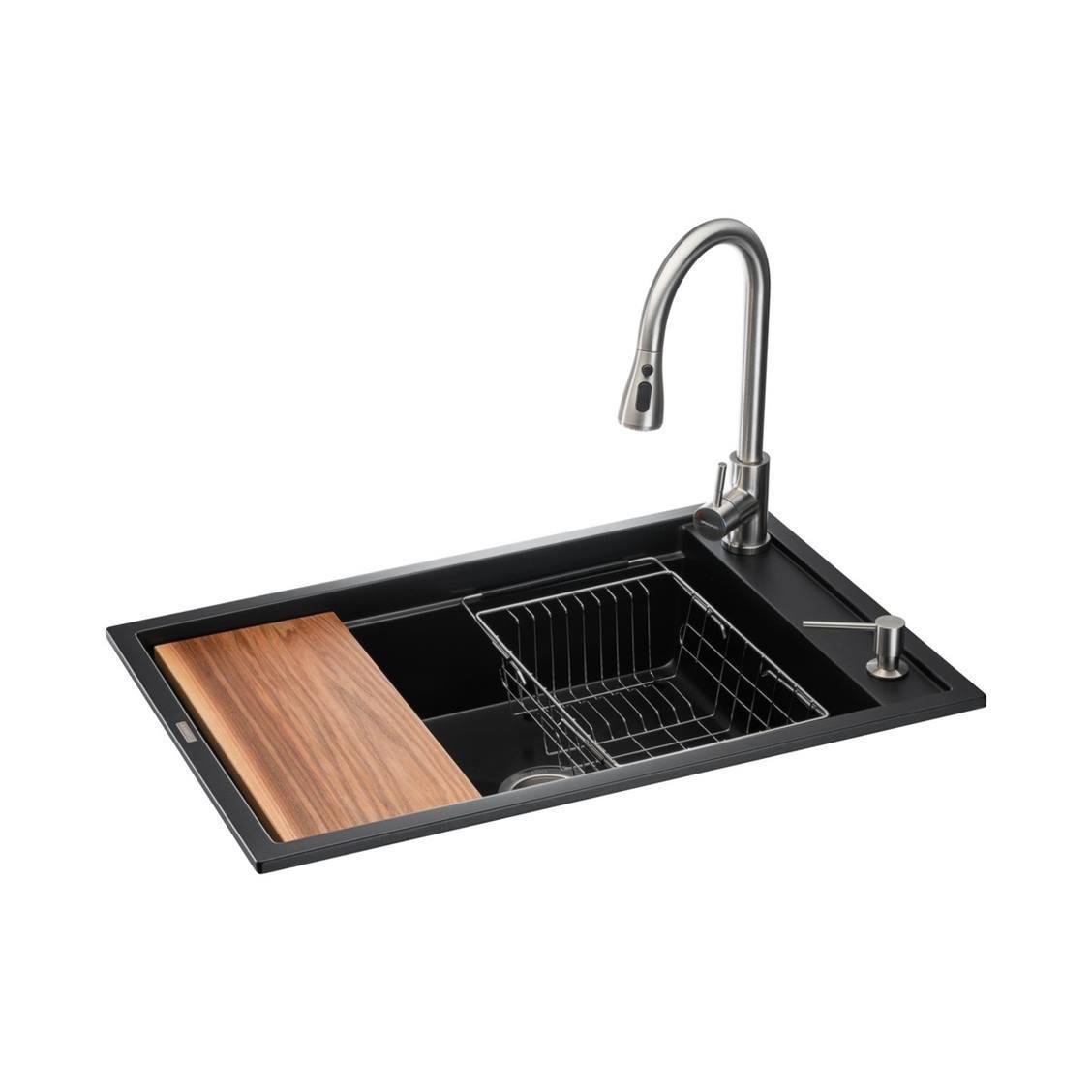 Кухонная станция Granado Basic Estella Black shine (2384862785)