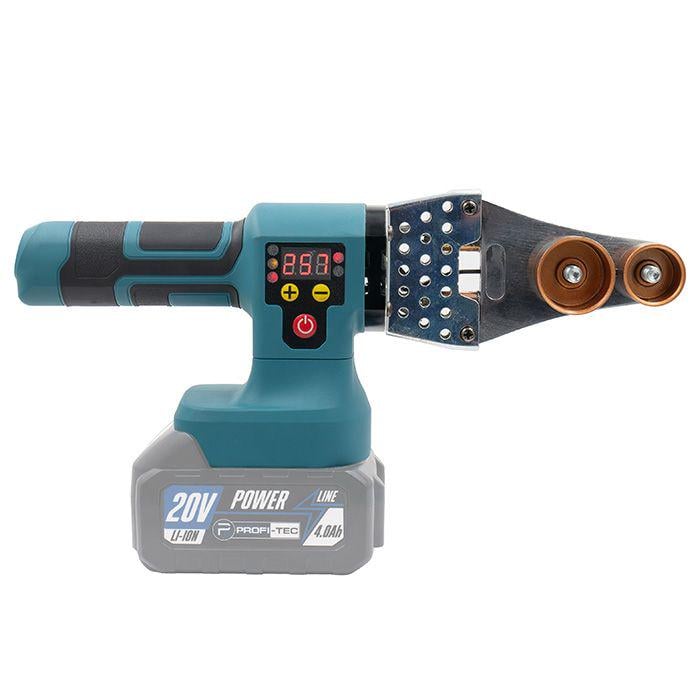 Паяльник акумуляторний PROFI-TEC 20V PWM20BL 2хPT2040EP 4,0Аг насадки 20/25/32 мм (006584) - фото 3 Паяльник акумуляторний PROFI-TEC 20V PWM20BL 2хPT2040EP 4,0Аг насадки 20/25/32 мм (006584) - фото 3