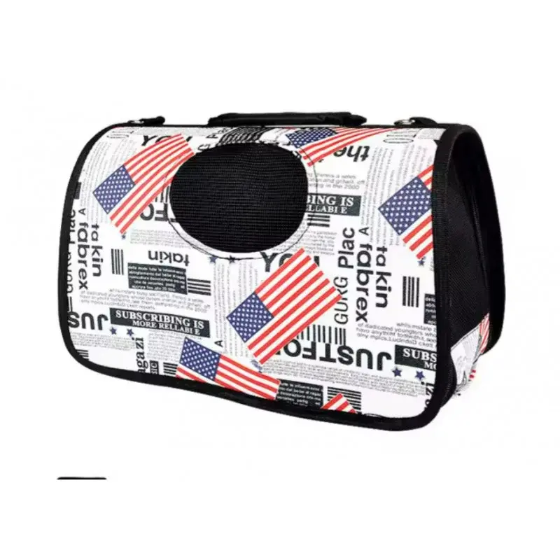 Сумка-переноска для собак For Friends White paws USA М 42х25 см (8-18-DG10SSOVA1/4)