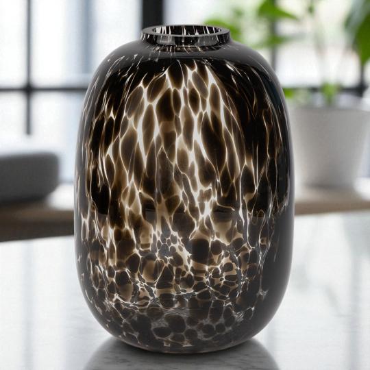 Ваза Modern Мозаика 25 см Черный (9287-017) Ваза Modern Мозаика 25 см Черный (9287-017)