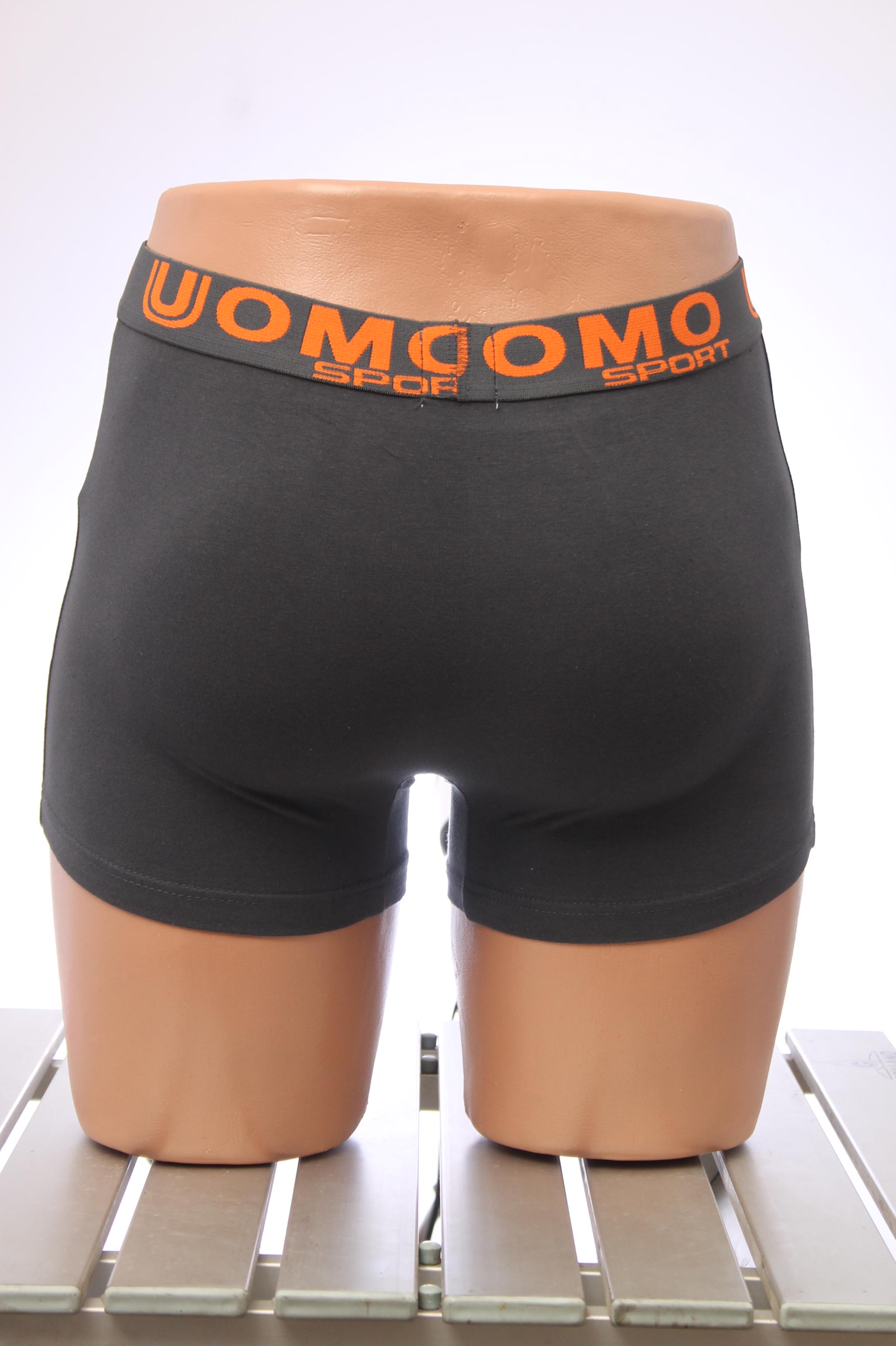 Трусы мужские UOMO спортивные 3XL Коричневый - фото 3