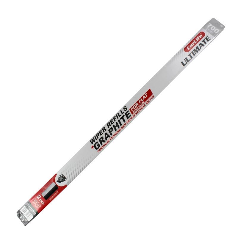 Резинка для бескаркасных дворников Carlife 28'' 700 мм (2054-402ca)